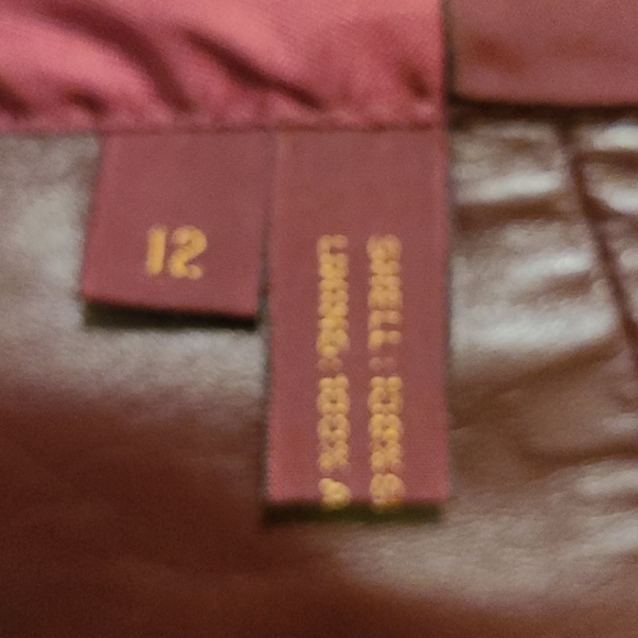 Etienne Aigner Genuine Leather Jacket - Picture 8 of 8